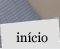 in&iacute;cio do site